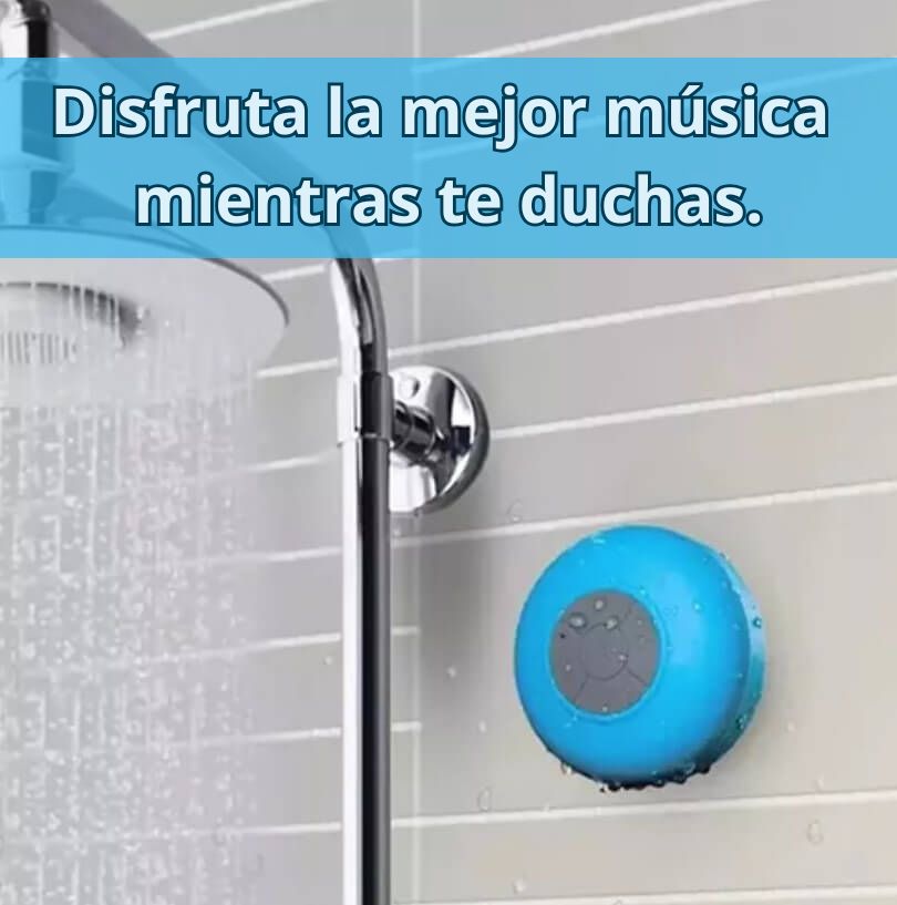 Parlante Bluetooth Para Ducha - ¡Haz de tu Ducha un Concierto Personal!.